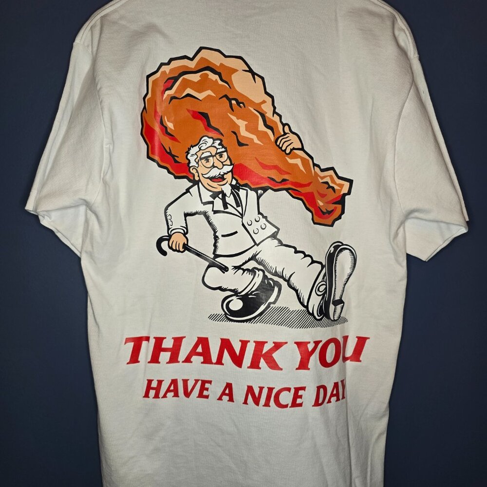 KFC & Market Studios Have A Nice Day T-Shirt Size medium
